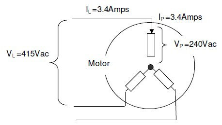 motor star connection